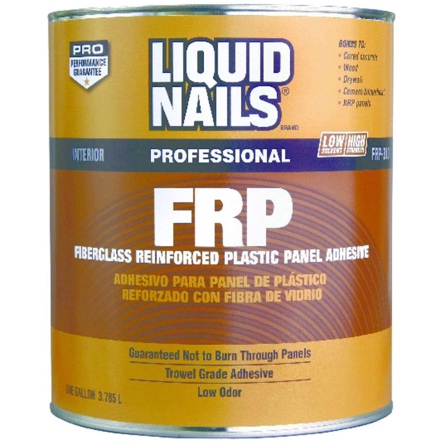 Liquid Nails FRP Panel Adhesive - Zenithce