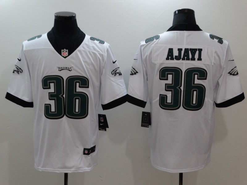Philadelphia Eagles #36 Jay Ajayi White Vapor Untouchable Limited Stitched Jersey - Zenithce