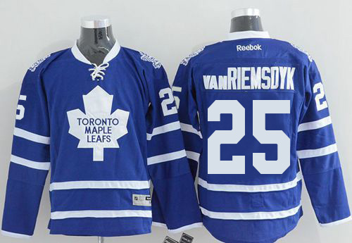 Maple Leafs #25 James Van Riemsdyk Blue Stitched Jersey - Zenithce