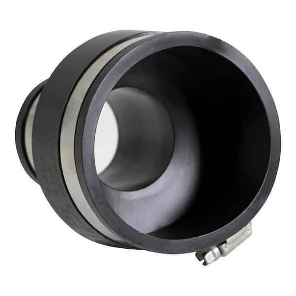 The Plumber’s Choice PVC Flexible Reducing Coupling with Stainless Steel Clamps - Zenithce