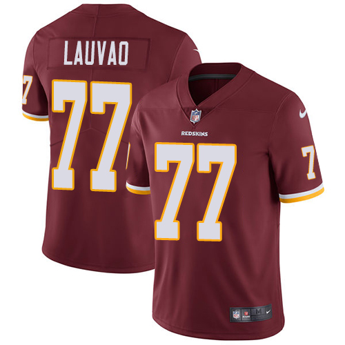 Washington Redskins #77 Shawn Lauvao Burgundy Red Vapor Untouchable Limited Stitched Jersey - Zenithce