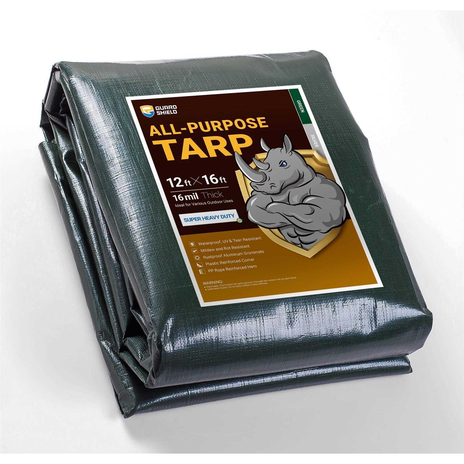 Guard Shield Tarp Multi Purpose Waterproof Poly Tarp Cover - Zenithce