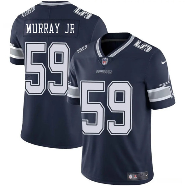 Dallas Cowboys #59 Kenneth Murray Jr. Navy 2025 Vapor Untouchable Limited Stitched Jersey - Zenithce