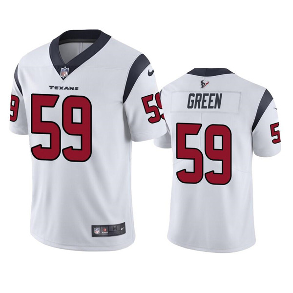 Houston Texans #59 Kenyon Green White Vapor Untouchable Limited Stitched Jersey - Zenithce