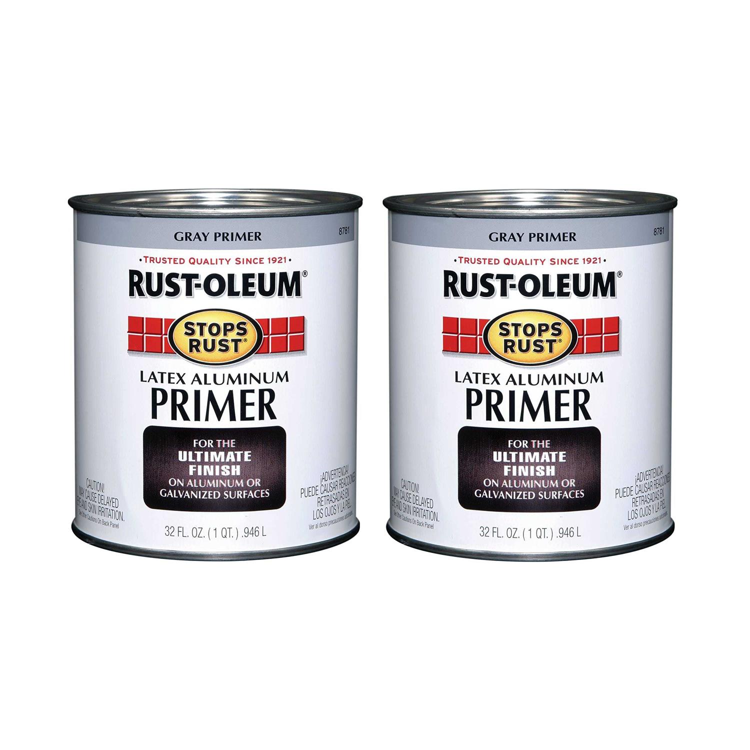Rust-Oleum Stops Rust Aluminum Flat Primer - Zenithce
