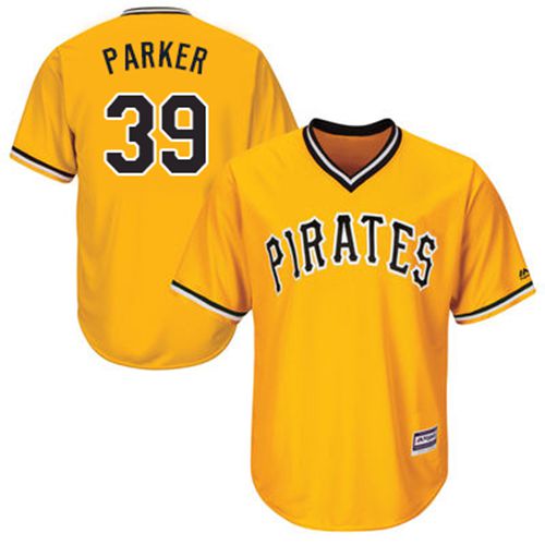 Pirates #39 Dave Parker Gold New Cool Base Stitched Jersey - Zenithce