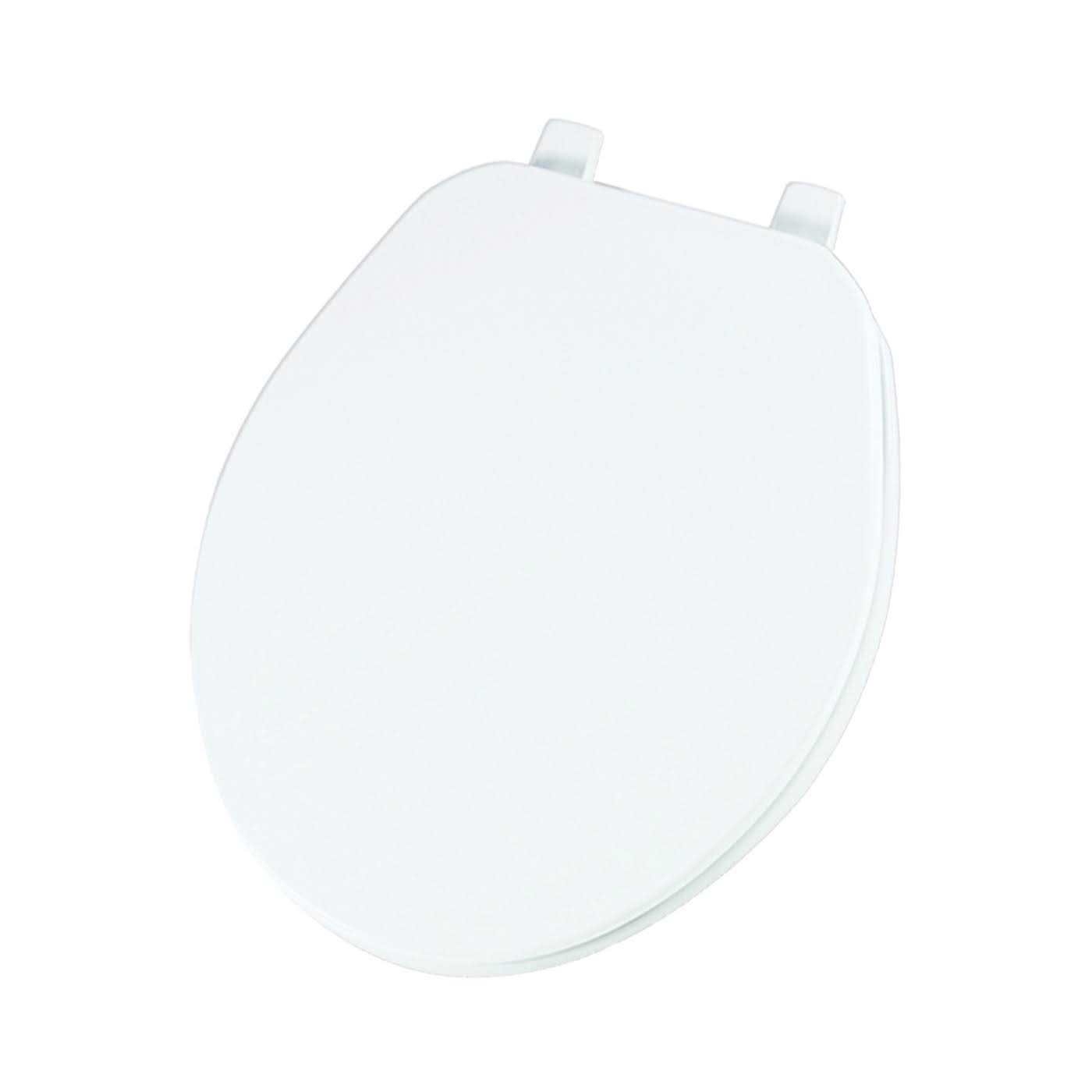 Mayfair Round Premium Soft Toilet Seat with Chrome Hinges White - Zenithce
