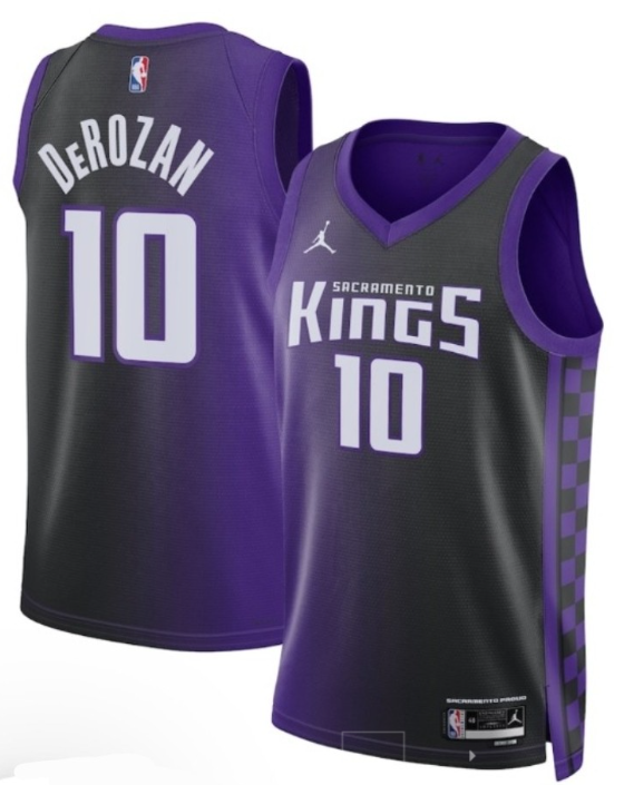 Sacramento Kings #10 DeMar DeRozan Jordan Dri-FIT Swingman Jersey - Zenithce
