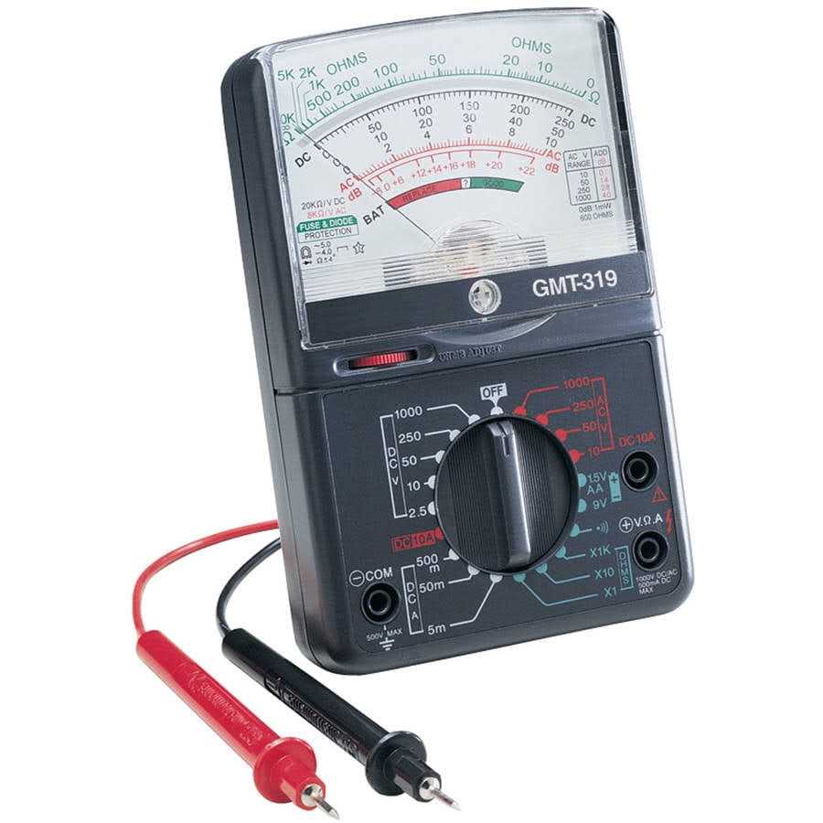 Gardner Bender GMT-318 Analog Multimeter - Zenithce