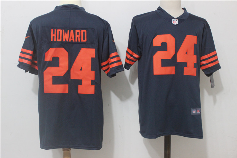 Chicago Bears #24 Jordan Howard Navy Blue Alternate Stitched Vapor Untouchable Limited Nike Jersey - Zenithce