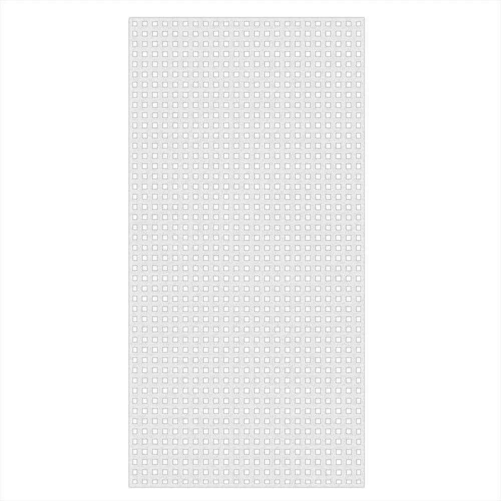 Veranda 4 ft. x 8 ft. White Privacy Diamond Vinyl Lattice 73004042 - Zenithce