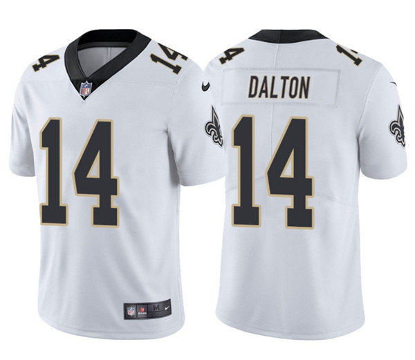 New Orleans Saints #14 Andy Dalton White Vapor Limited Stitched Jersey - Zenithce