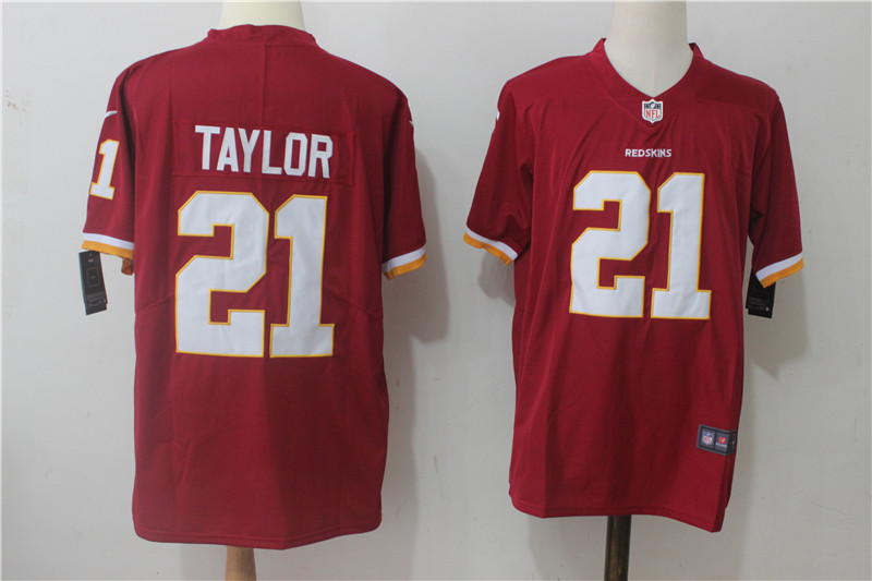 Washington Redskins #21 Sean Taylor Red Stitched Vapor Untouchable Limited Nike Jersey - Zenithce