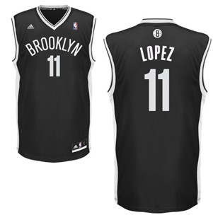 Brooklyn Nets #11 Brook Lopez Black Swingman Jersey - Zenithce