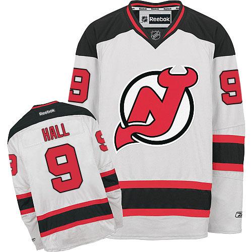Devils #9 Taylor Hall White Stitched Jersey - Zenithce