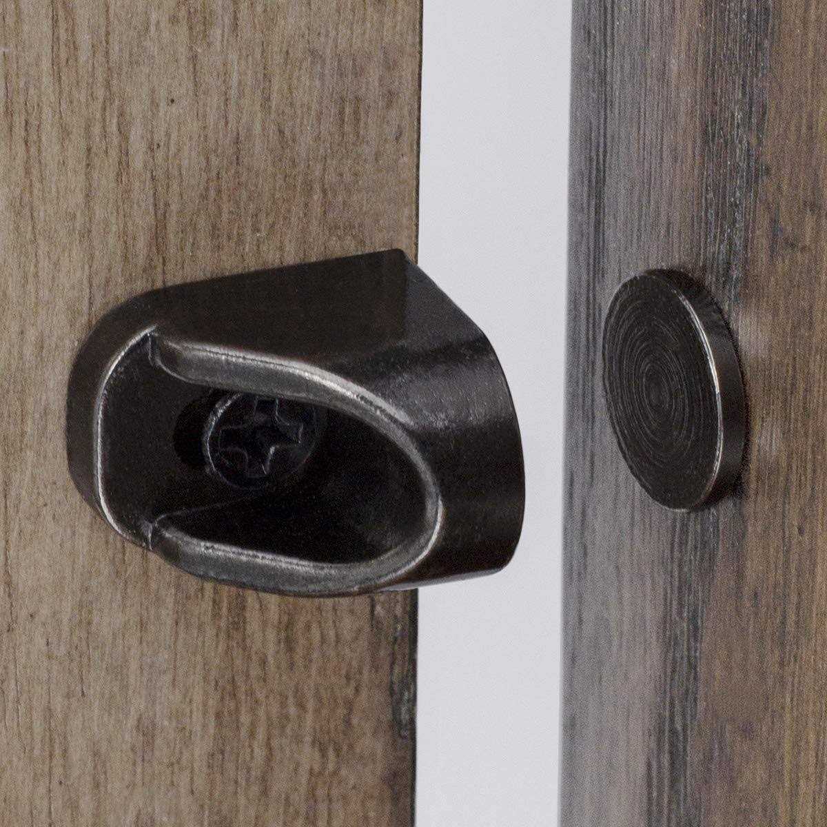 Keenkee 4 Set Magnetic Cabinet Door Catches Hardware Fittings with Neodymium Magnets for Furniture Door Stoppers - Zenithce