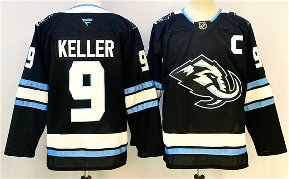 Utah Mammoth #9 Clayton Keller Navy 2025 With C Patch Stitched Jersey - Zenithce