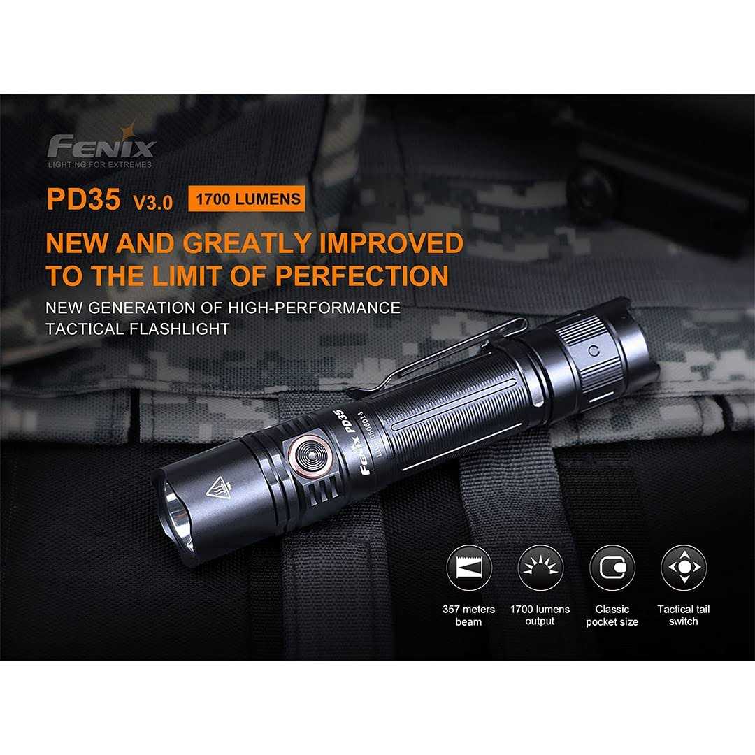 Fenix PD35 V3.0 Flashlight - Zenithce