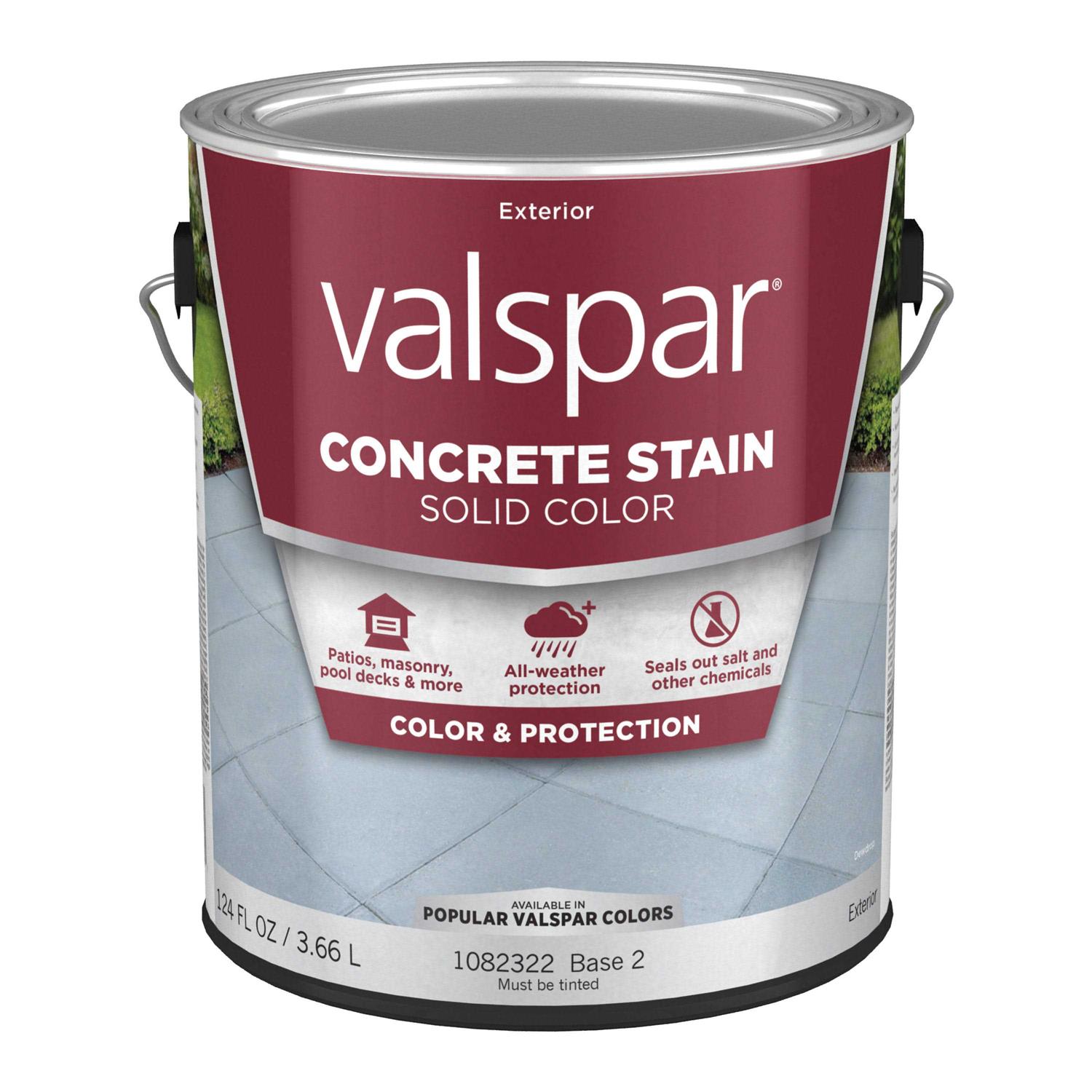 Valspar Base Solid Concrete Stain - Zenithce