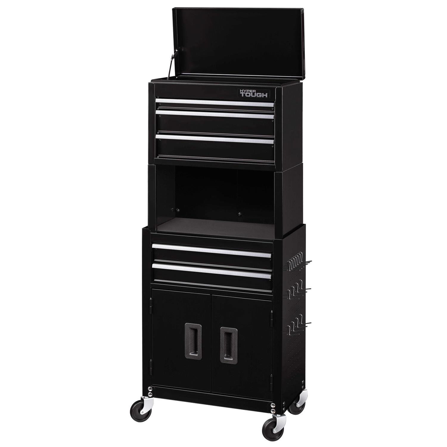 Hyper Tough 20-In 5-Drawer Rolling Tool Chest & Cabinet Combo, Size: 20 inch - Zenithce