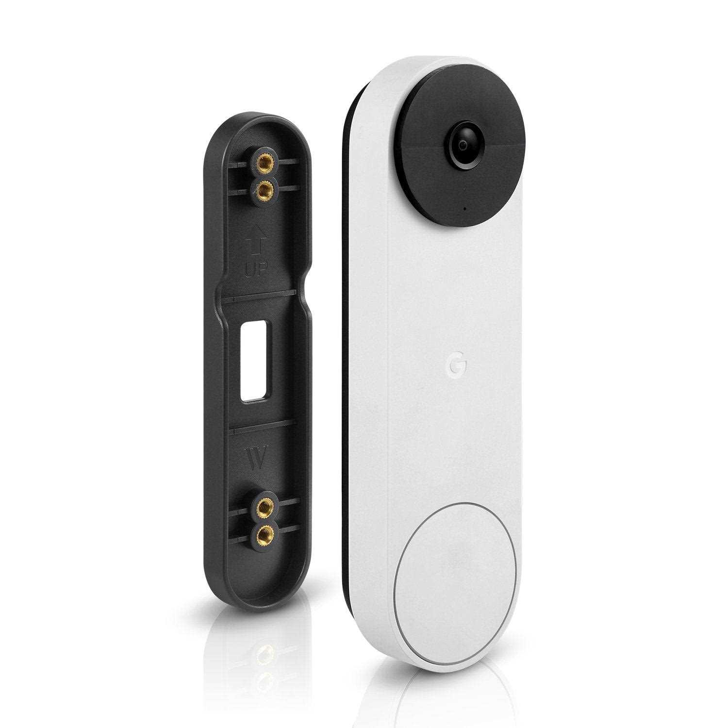 Wasserstein Horizontal Adjustable Mount for Google Nest Doorbell - Zenithce