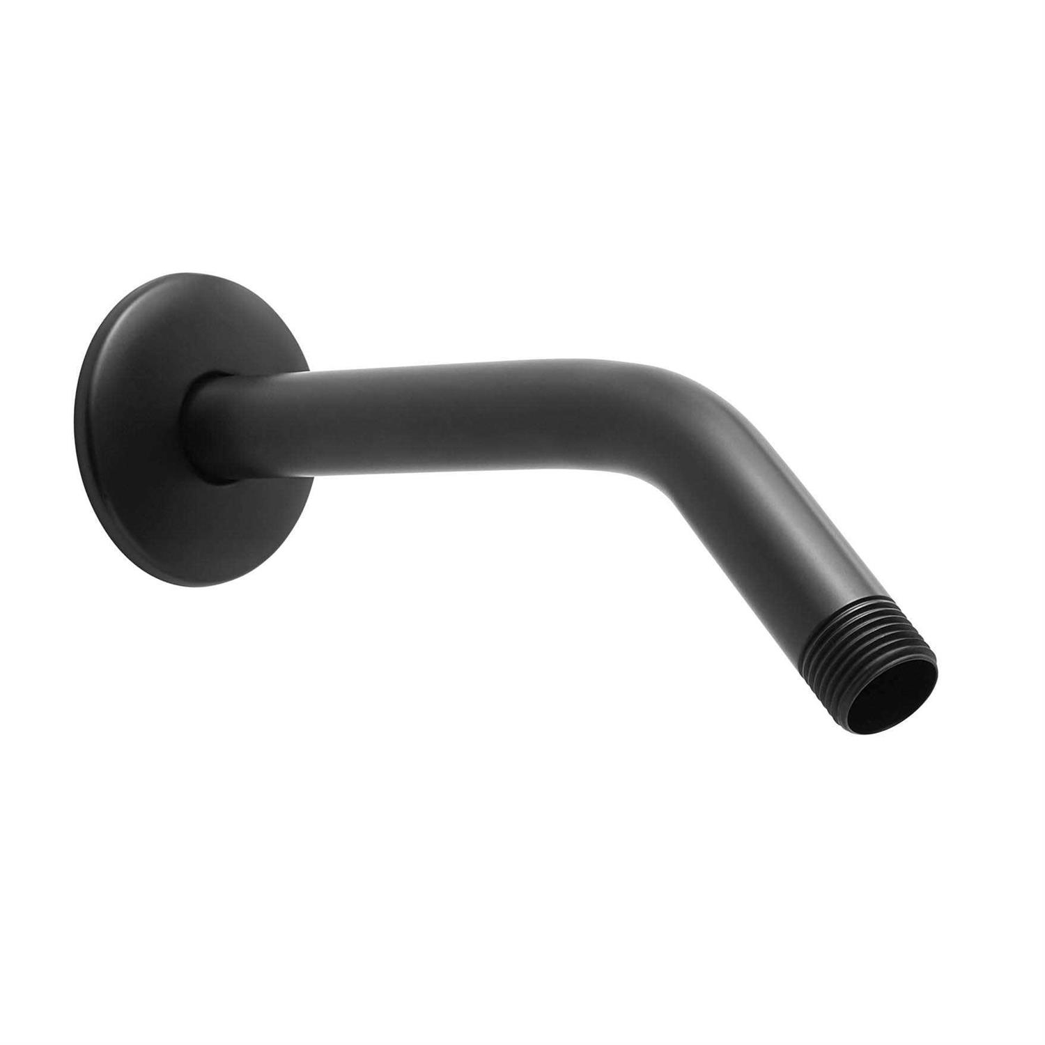 Mainstays 8-in Shower Arm and Flange - Zenithce