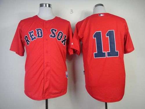 Red Sox #11 Clay Buchholz Red Cool Base Stitched Jersey - Zenithce