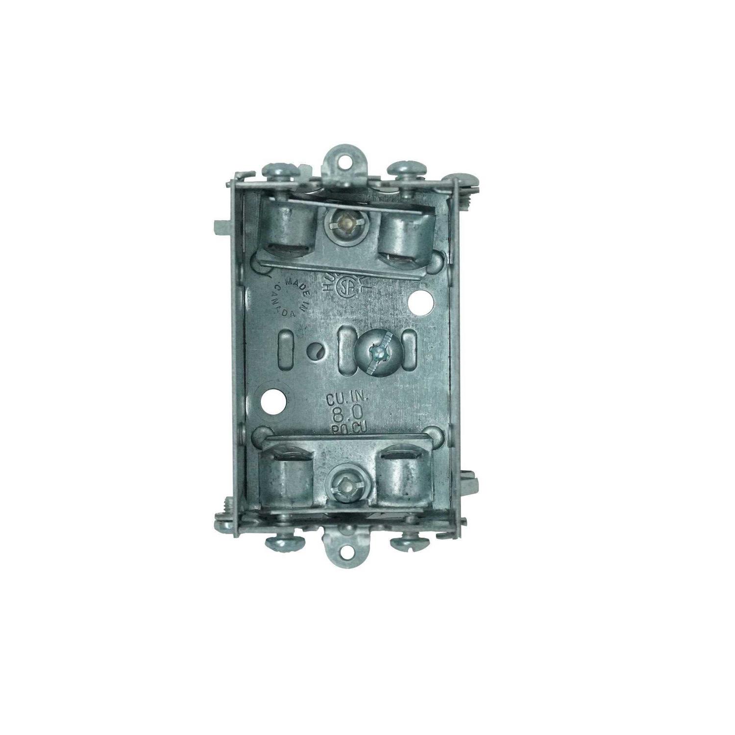 Fittes No-See Receptacle Mount 1 Gang - Zenithce