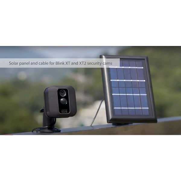 Wasserstein Solar Panel with Internal Battery Compatible with Blink Outdoor, Blink XT and Blink XT2 Outdoor Camera - Zenithce