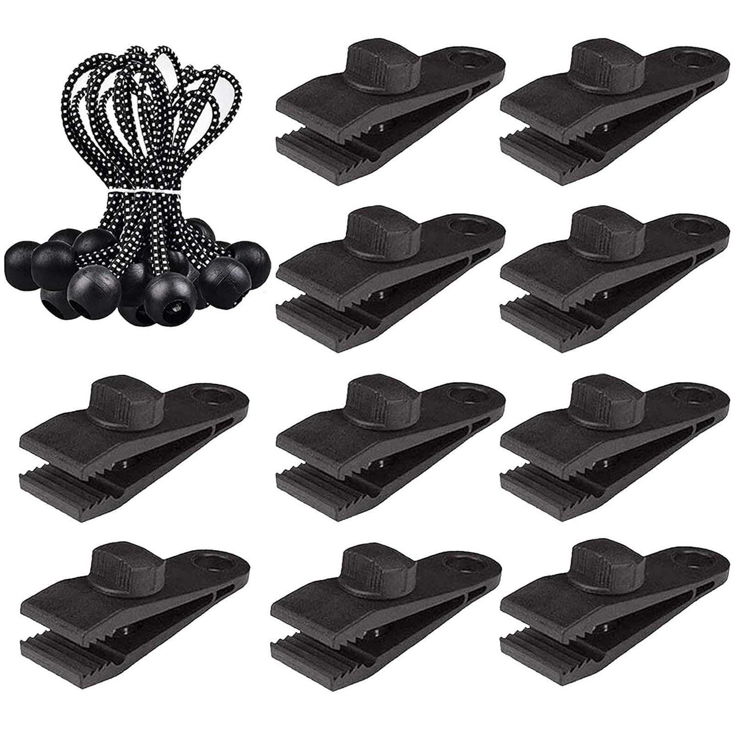 HengLiSam Tarp clips Heavy Duty Lock grip clamps Withstand 60mph Strong Wind Fit for Awnings - Zenithce