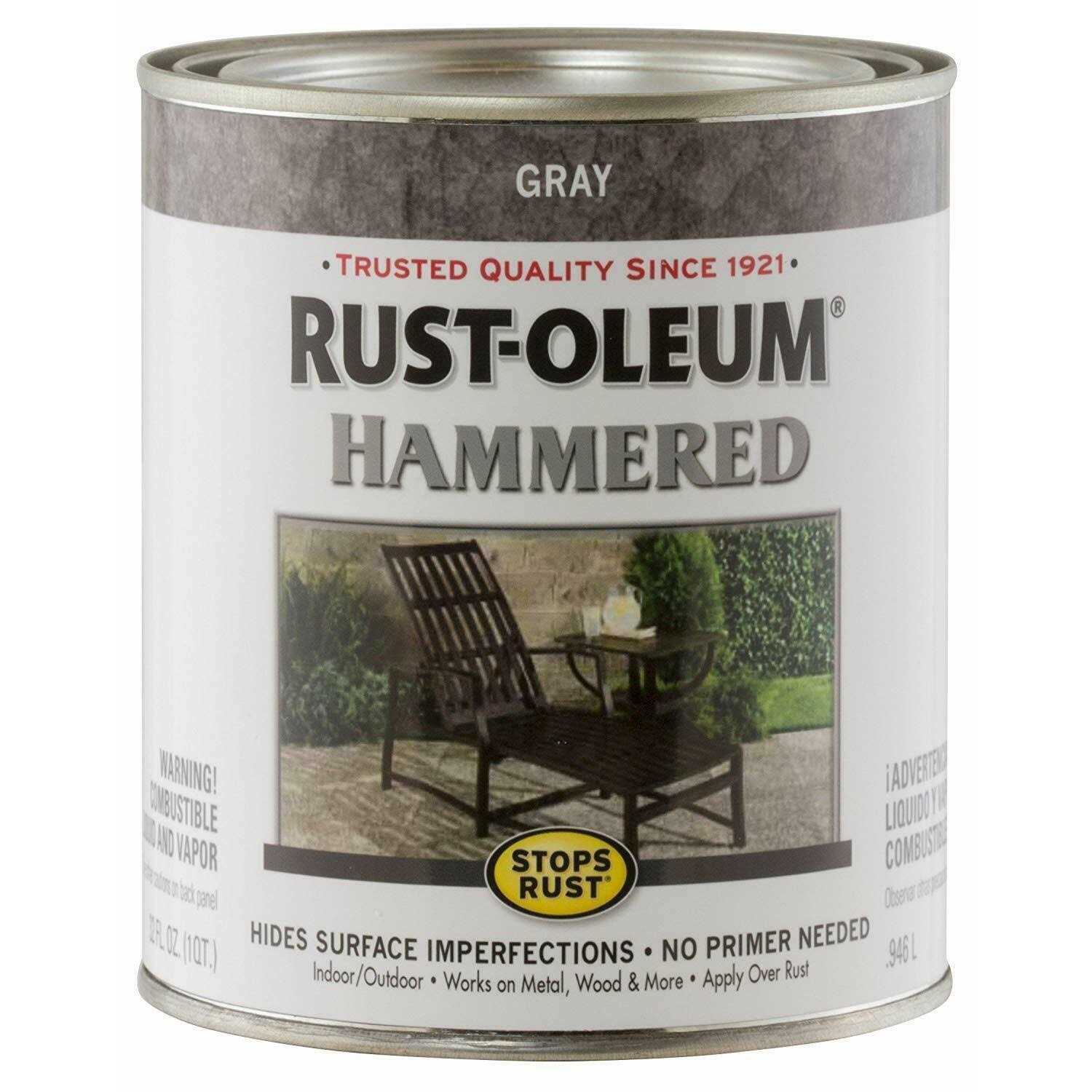 Rust-Oleum Stops Rust Hammered Paint - Zenithce