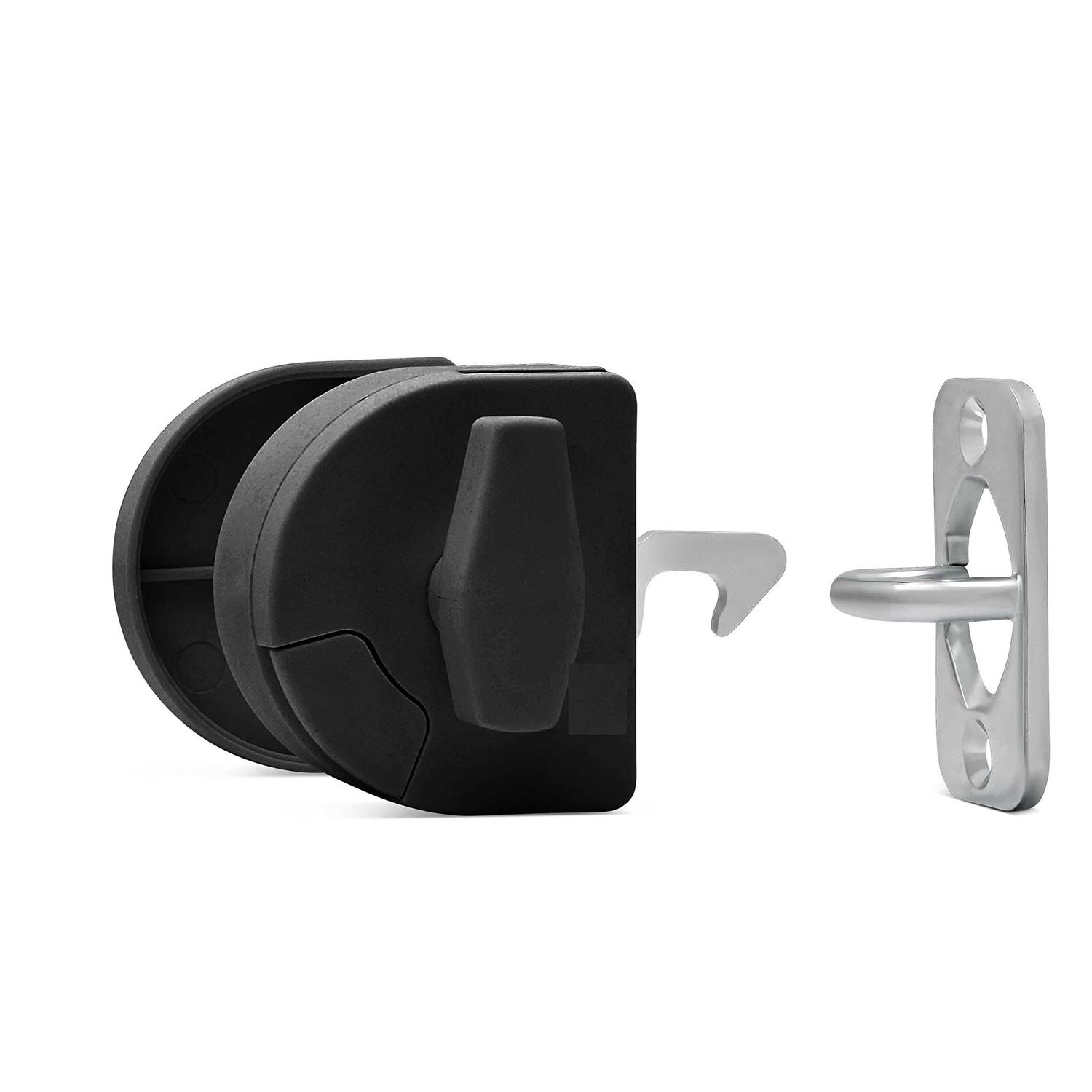 Sliding Door Latch Pool Safety Latch Two Way Opening Sliding Door Latch - Zenithce