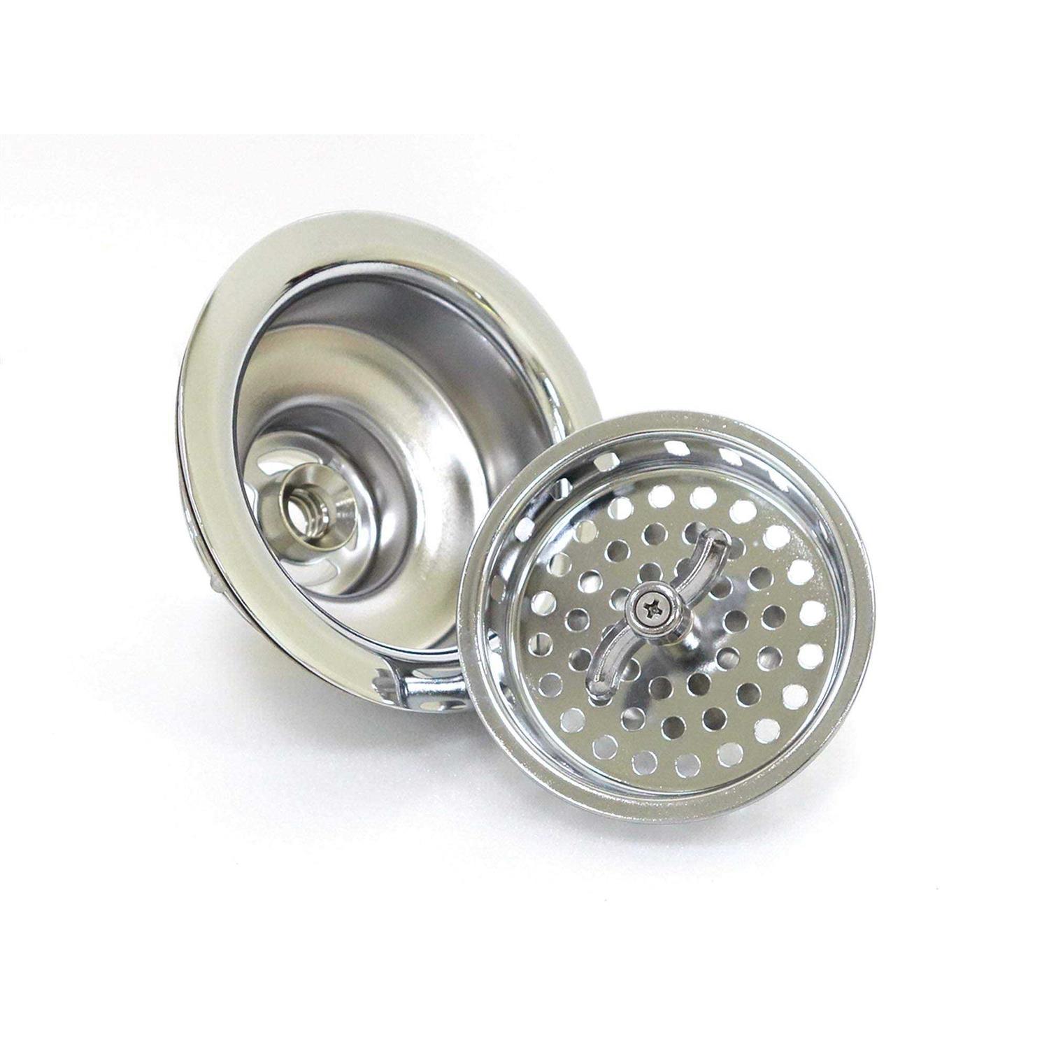 VARNAHOME Junior Duo Bar/Pre Sink Stainless Steel Strainer Assembly W/Basket Strainer - Zenithce