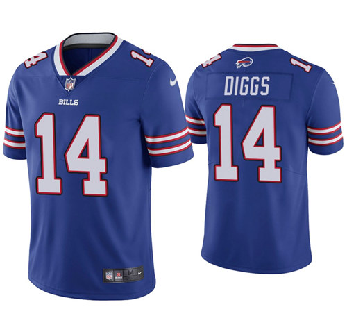 Buffalo Bills #14 Stefon Diggs Royal Blue Vapor Untouchable Limited Stitched Jersey - Zenithce