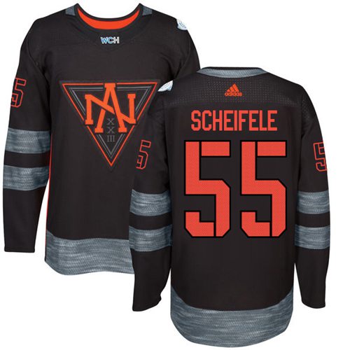 Team North America #55 Mark Scheifele Black 2016 World Cup Stitched Jersey - Zenithce