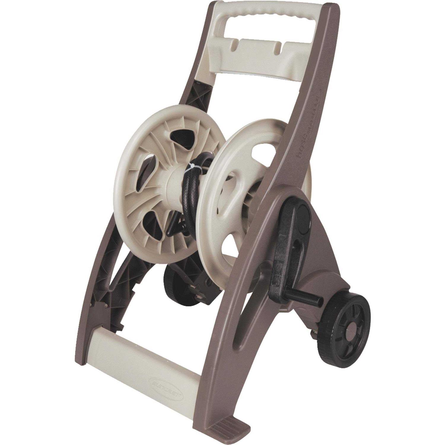 Suncast Hose Hideaway Plastic 175-ft Hideaway Hose Reel PTW175DC - Zenithce