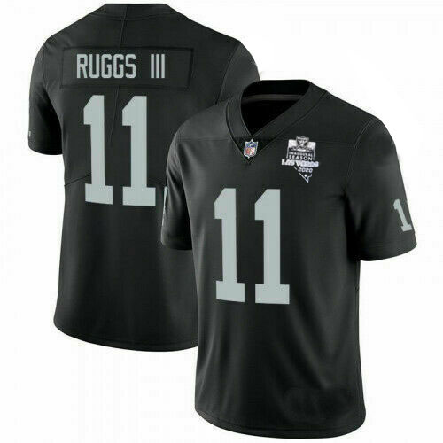 Raiders #11 Henry Ruggs III 2020 Inaugural Season Black Vapor Limited Stitched Jersey - Zenithce