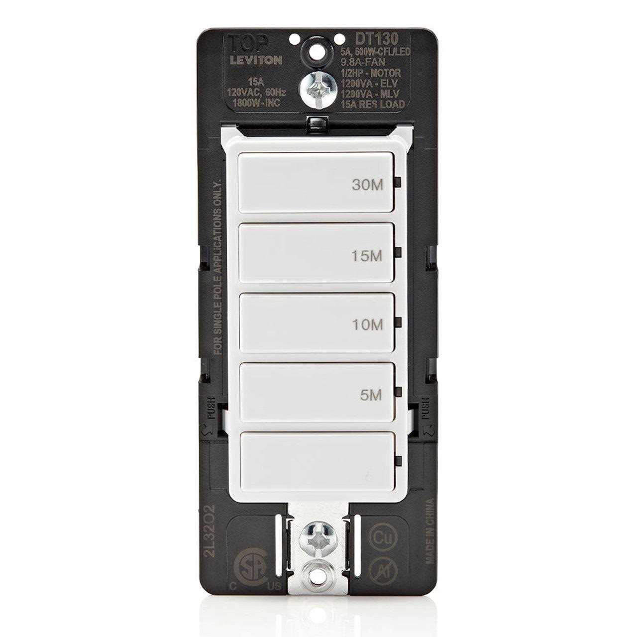Leviton DSL06-1LZ Decora Rocker Slide Dimmer - Zenithce