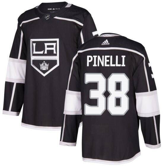 Los Angeles Kings #38 Francesco Pinelli Black Stitched Jersey - Zenithce