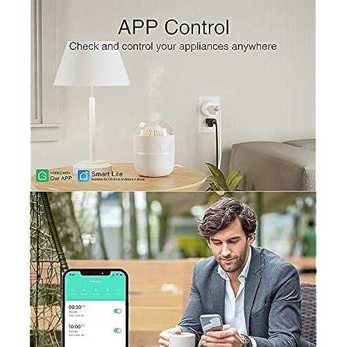 GHome Smart Mini Plug Alexa and Google Home WiFi Outlet Socket Remote Control with Timer Function - Zenithce