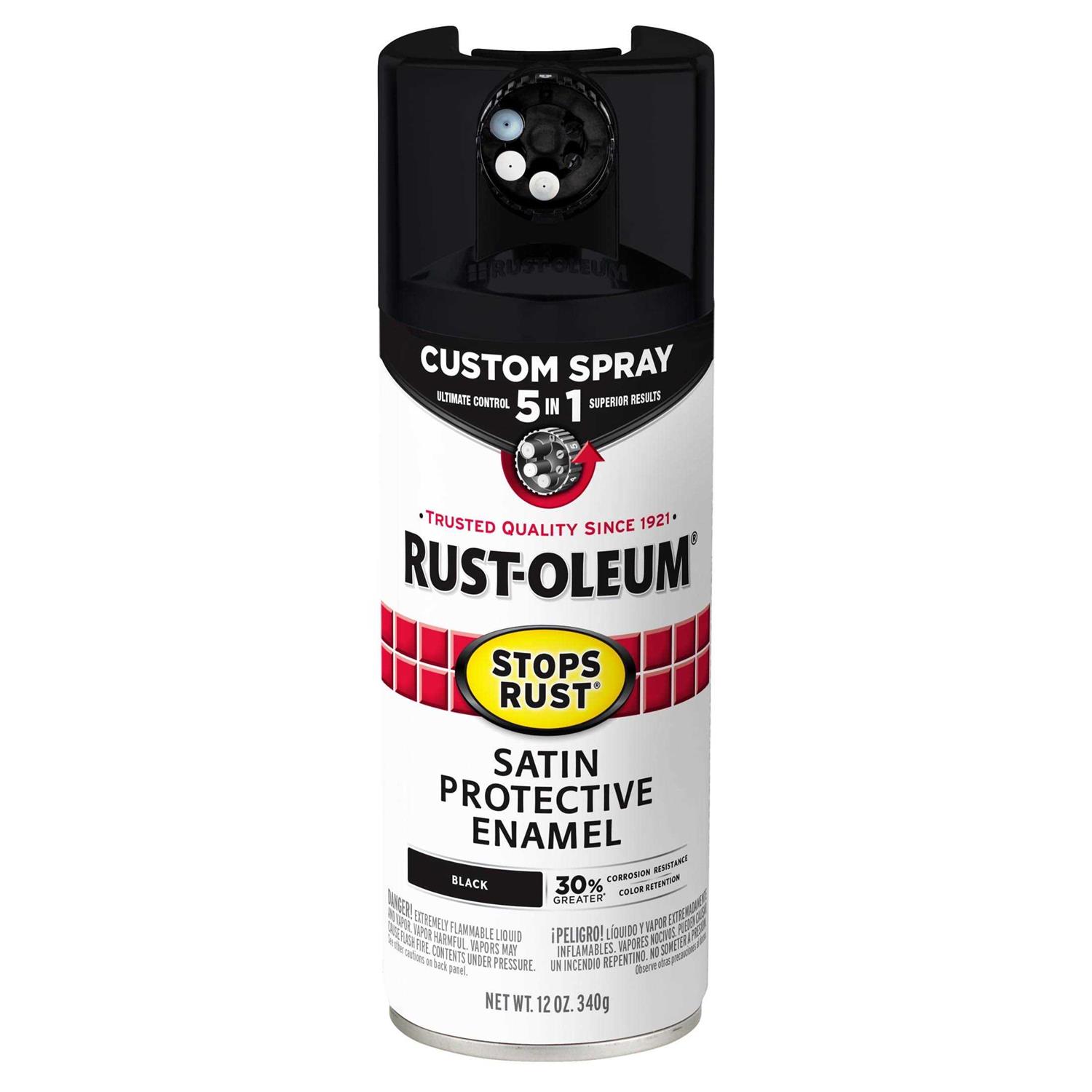 Rust-Oleum Stops Rust Custom Spray 5 in 1 Spray Paint - Zenithce