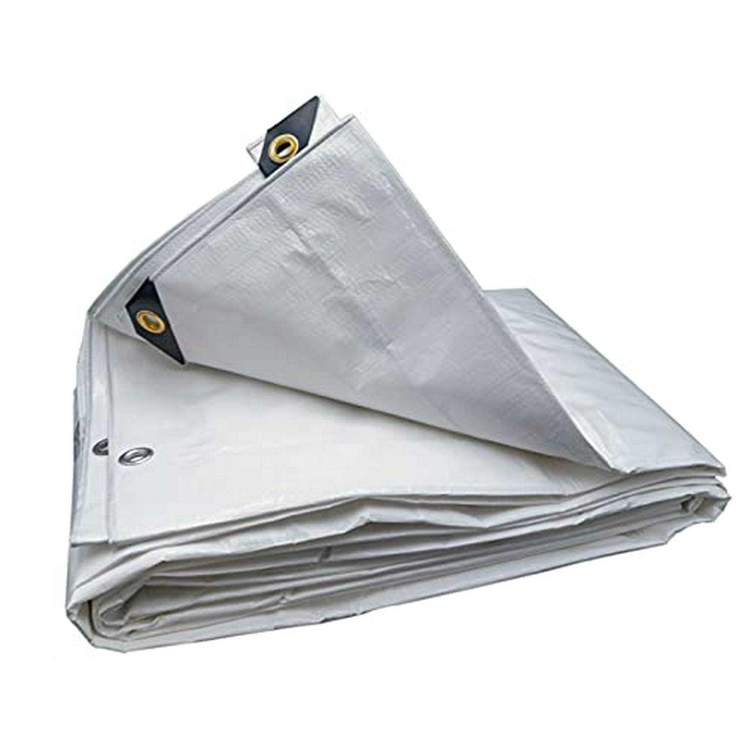 Heavy Duty White Tarp 6 Oz - Zenithce
