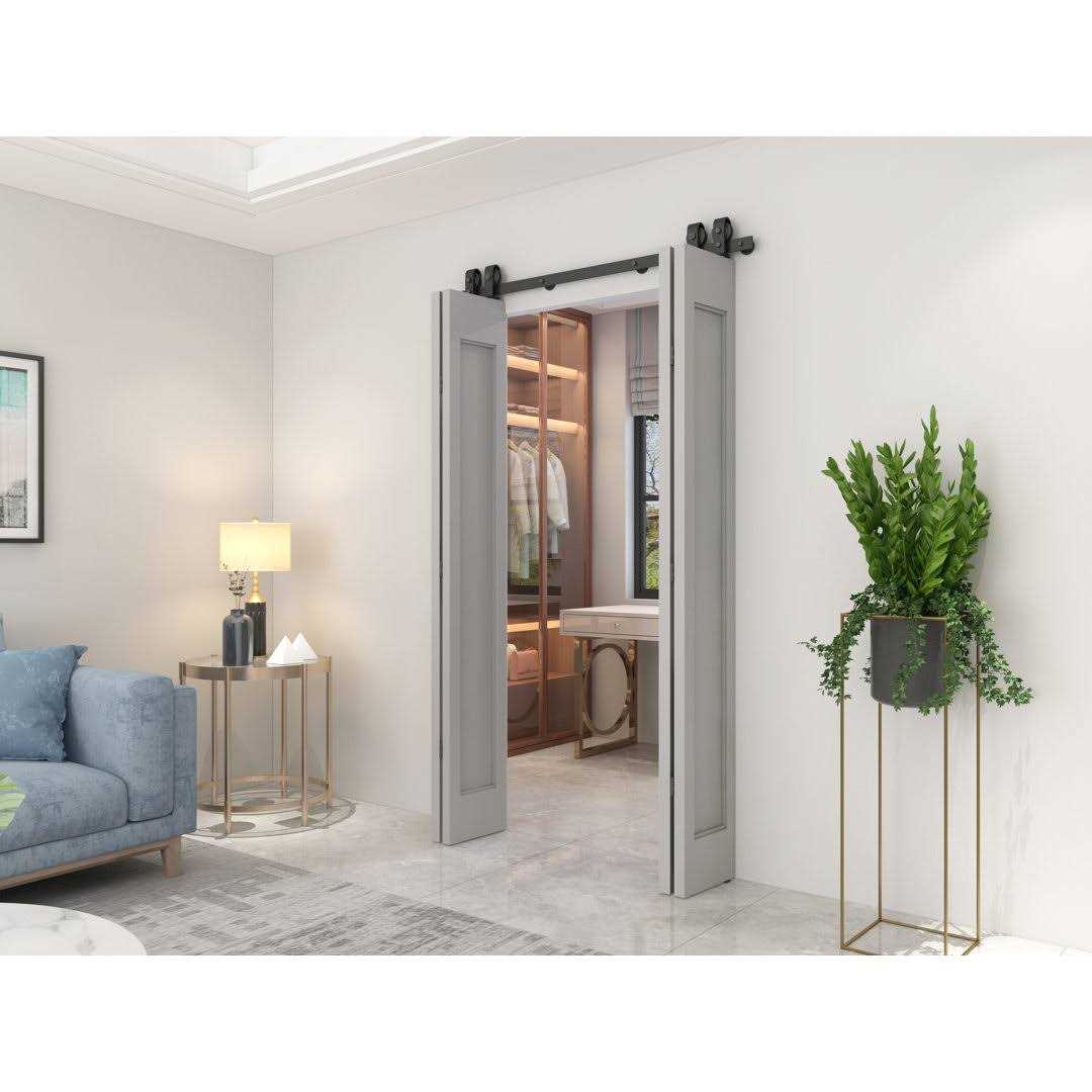 Standard Double Barn Door Hardware Kit Calhome - Zenithce