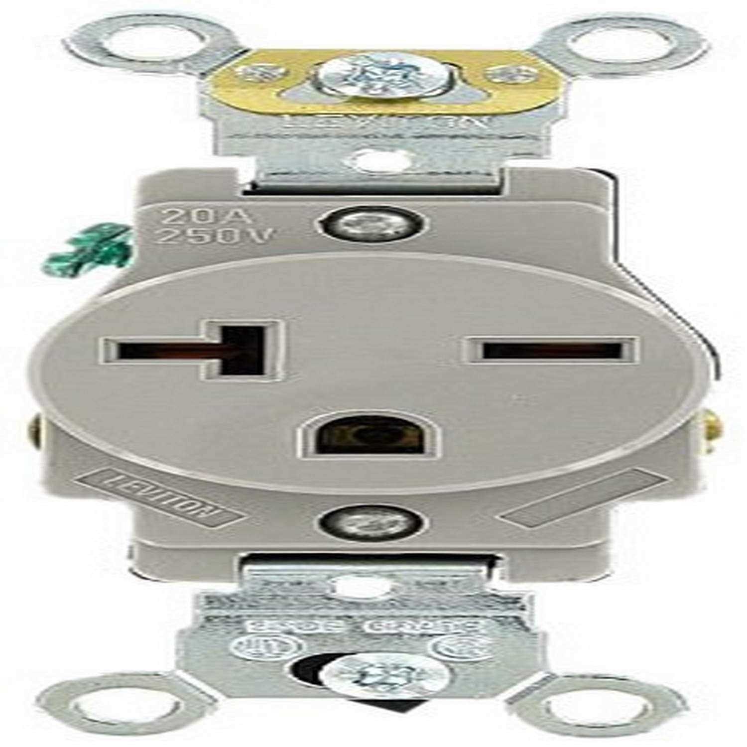 Leviton 54521-2W 20 Amp Single-Pole Toggle Switch Commercial - Zenithce