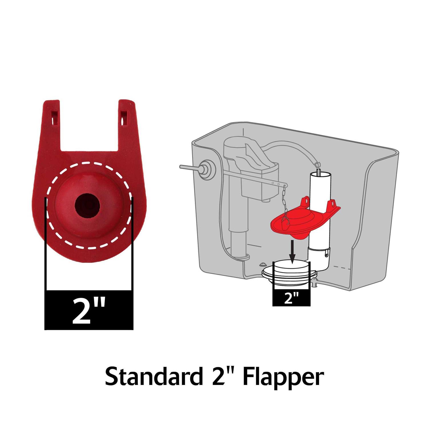 Korky Adjustable Flush Valve Kit 5030BP - Zenithce