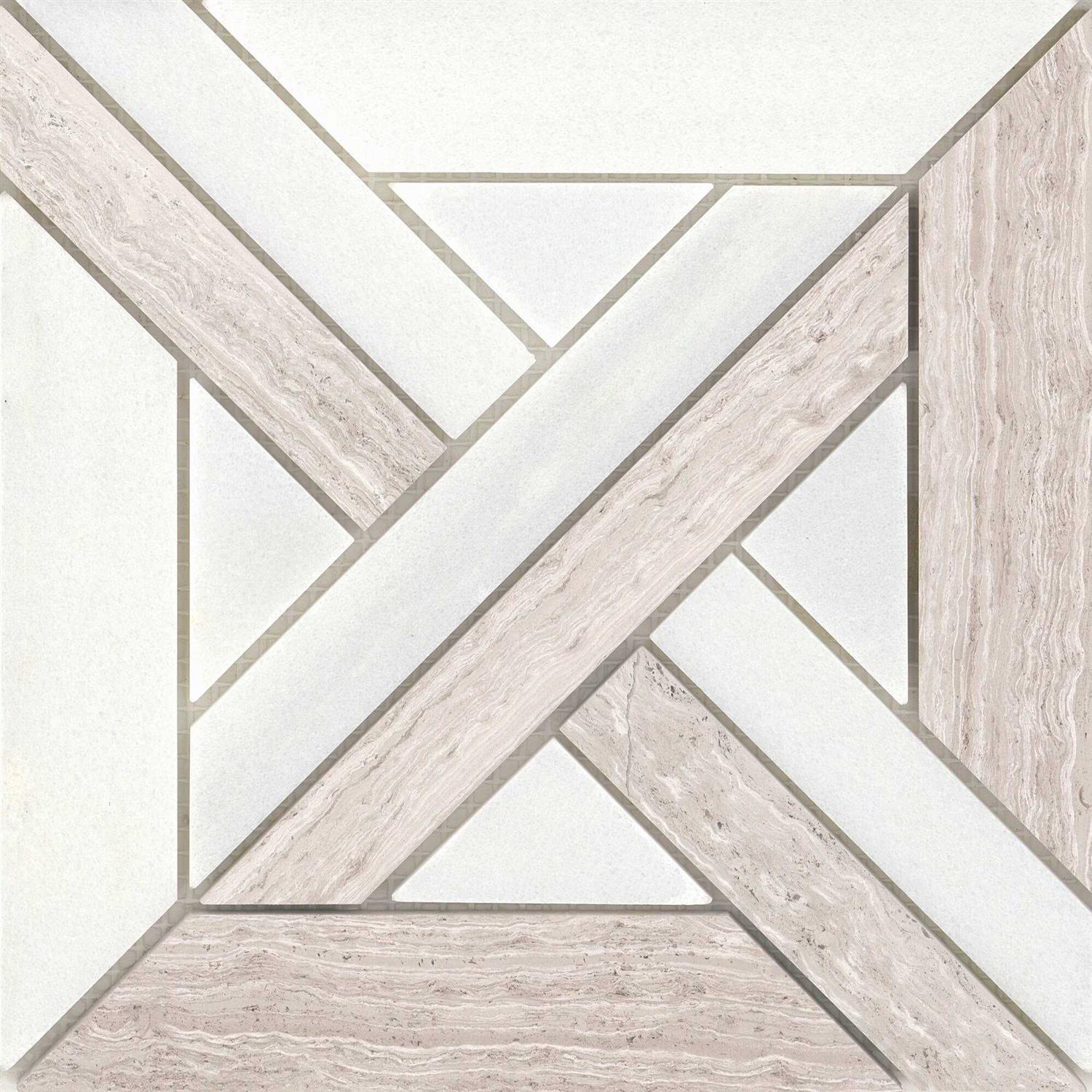 Emser Tile Alluro Mosaic Mini Tile & Stone - Zenithce