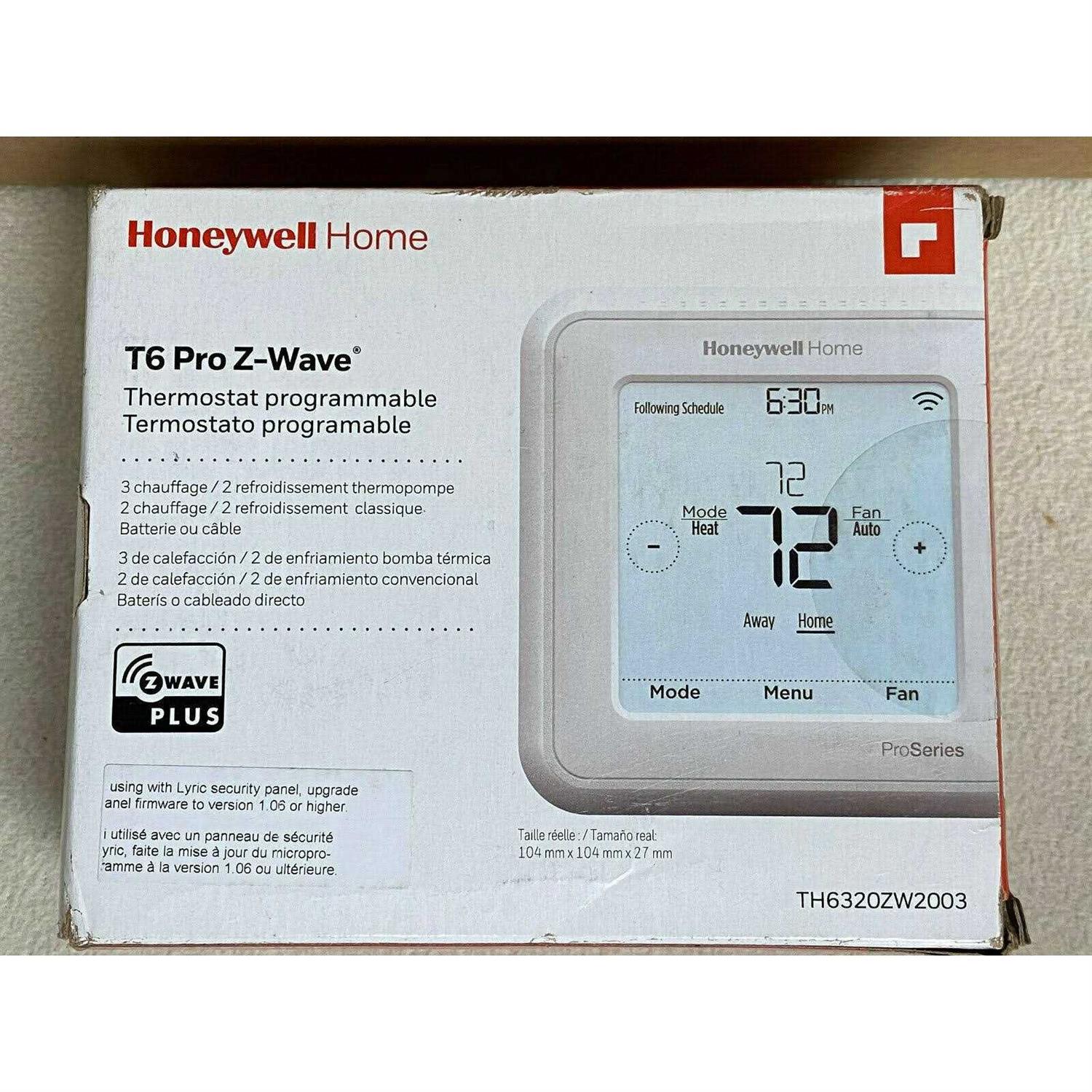 Honeywell TH6320R1004 Programmable RedLINK Wireless FocusPRO Thermostat - Zenithce