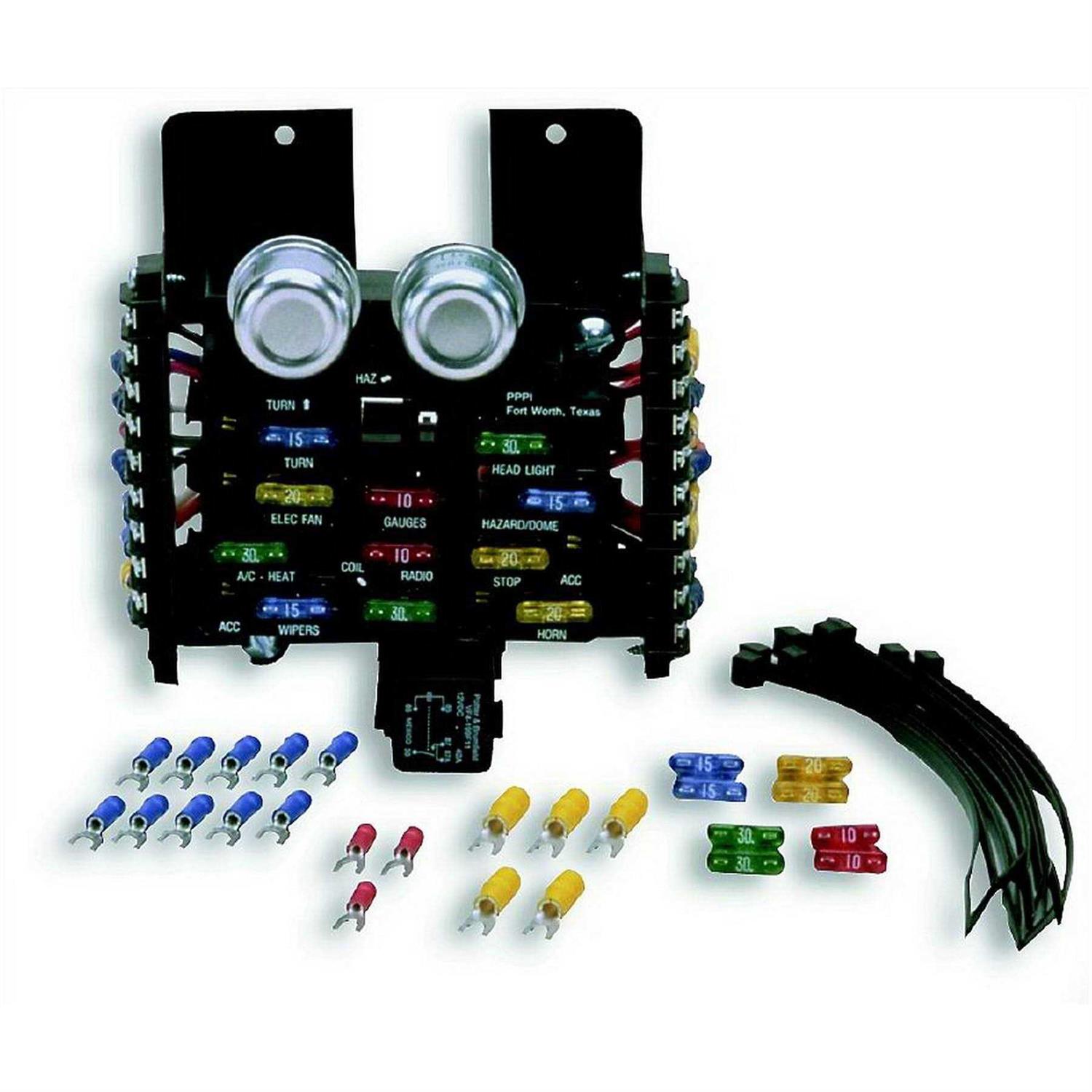 Painless Dual Activation/Dual Fan Relay Kit 30117 - Zenithce