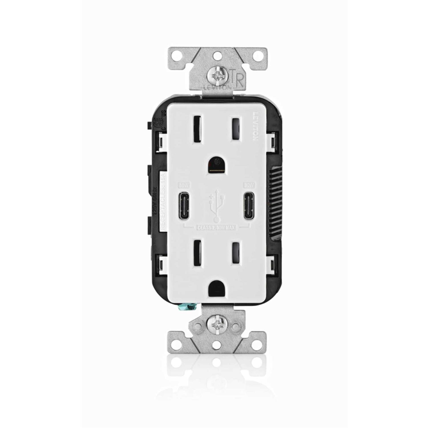 Leviton OSSMT-MDW White Wall Switch Sensor - Zenithce