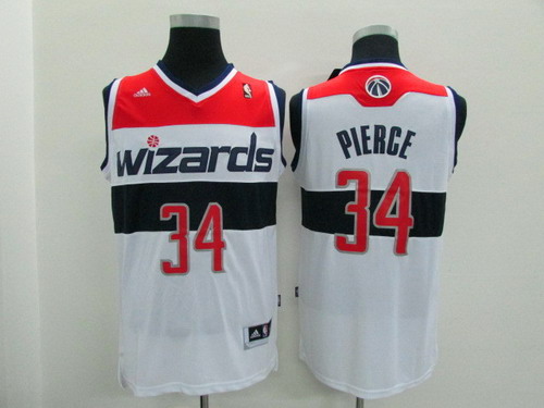 Washington Wizards #34 Paul Pierce Revolution 30 Swingman 2014 White Jersey - Zenithce